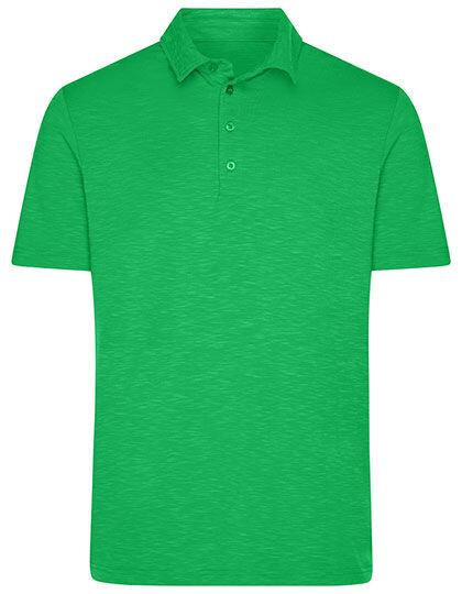 Men&acute;s Slub Polo, James+Nicholson JN752 // JN752