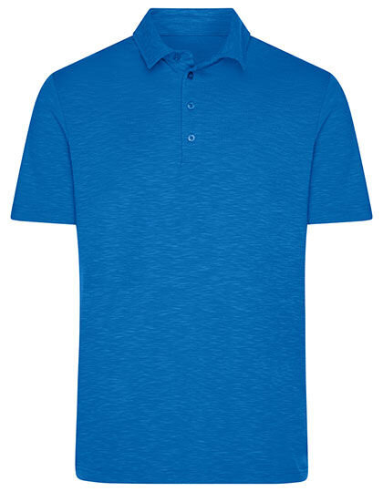 Men&acute;s Slub Polo, James+Nicholson JN752 // JN752