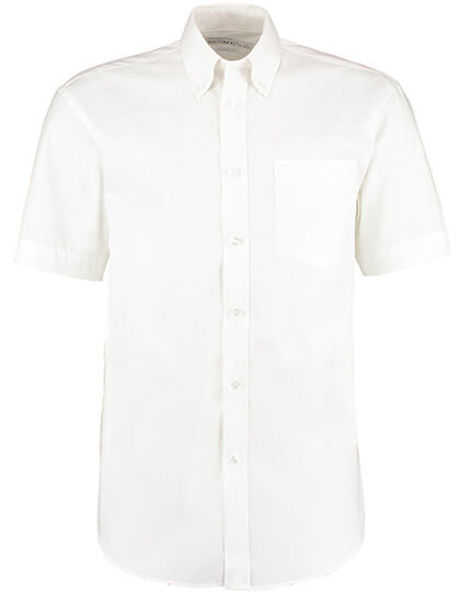 Men&acute;s Classic Fit Corporate Oxford Shirt Short Sleeve, Kustom Kit KK109 // K109