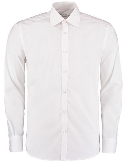 Men&acute;s Slim Fit Business Shirt Long Sleeve, Kustom Kit KK192 // K192