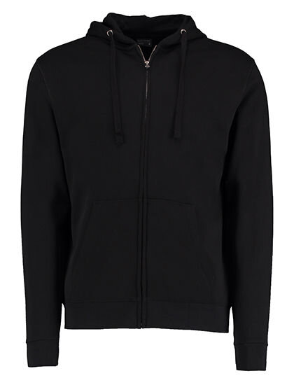 Regular Fit Klassic Hooded Zipped Jacket Superwash 60&deg; Long Sleeve, Kustom Kit KK303 // K303