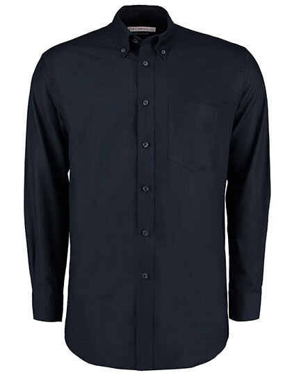Men&acute;s Classic Fit Workwear Oxford Shirt Long Sleeve, Kustom Kit KK351 // K351