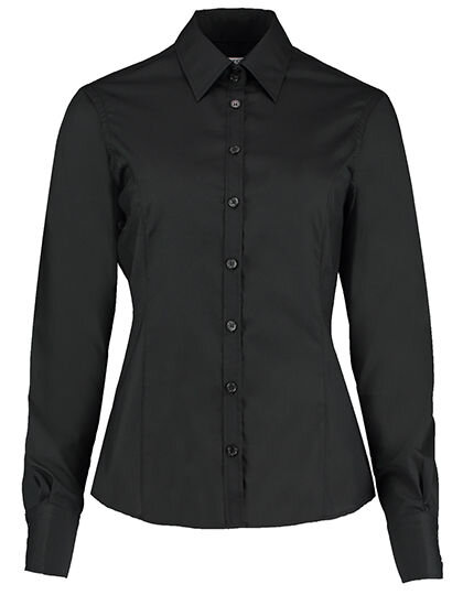 Tailored Fit Business Shirt Long Sleeve, Kustom Kit KK743F // K743F