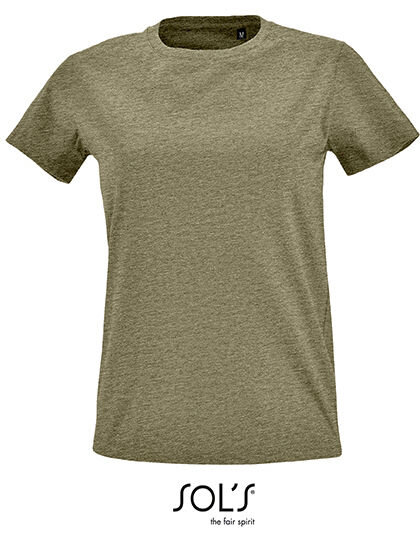 Women&acute;s Round Neck Fitted T-Shirt Imperial, SOL&acute;S 02080 // L02080
