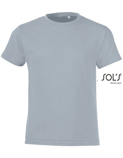 Kids&acute; Round Collar T-Shirt Regent Fit, SOL&acute;S 01183 // L149K