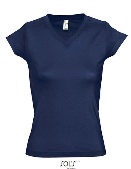 Women&acute;s V-Neck-T-Shirt Moon, SOL&acute;S 11388 // L156
