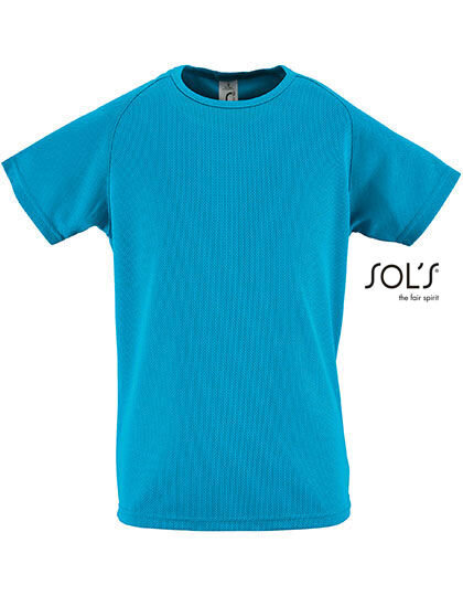 Kids&acute; Raglan Sleeved T-Shirt Sporty, SOL&acute;S 01166 // L198K White | 10 Jahre (130/140)