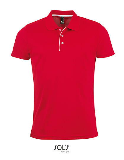 Men&acute;s Sports Polo Shirt Performer, SOL&acute;S 01180 // L542