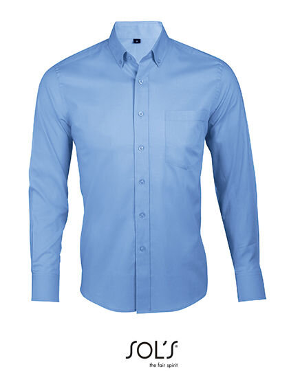 Men&acute;s Long Sleeve Shirt Business, SOL&acute;S 00551 // L602