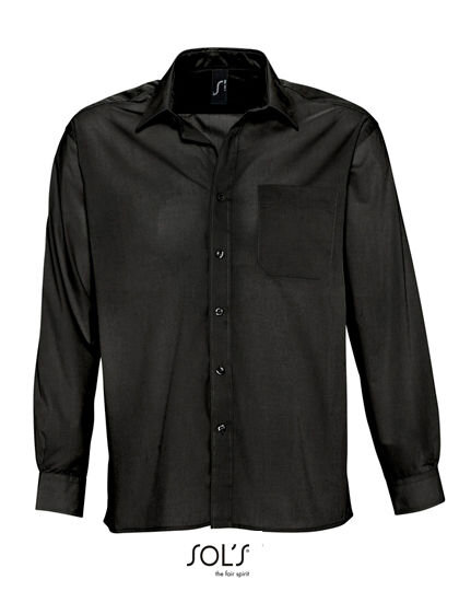 Popeline-Shirt Baltimore Long Sleeve, SOL&acute;S 16040 // L623