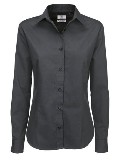 Women&acute;s Twill Shirt Sharp Long Sleeve, B&amp;C SWT83 // BCSWT83