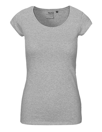 Ladies&acute; Roundneck T-Shirt, Neutral O81010 // NE81010
