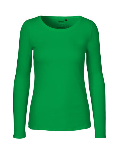 Ladies&acute; Long Sleeve T-Shirt, Neutral O81050 // NE81050
