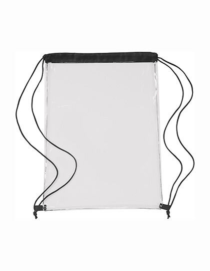 Transparent PVC Drawstring Backpack, Printwear 0927 // NT0927
