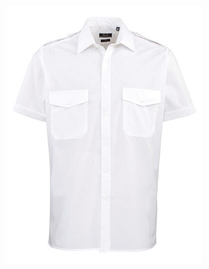 Pilot Shirt Short Sleeve, Premier Workwear PR212 // PW212