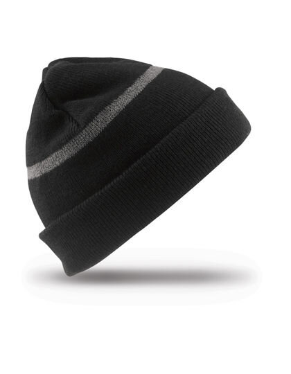 Junior Thinsulate&trade; Woolly Ski Hat With Reflective Band, Result Winter Essentials RC033J // RC33J