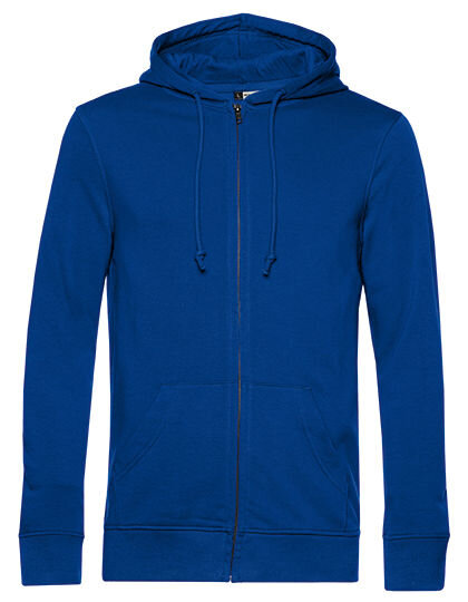 Organic Zipped Hood Jacket, B&amp;C WU35B // BCWU35B