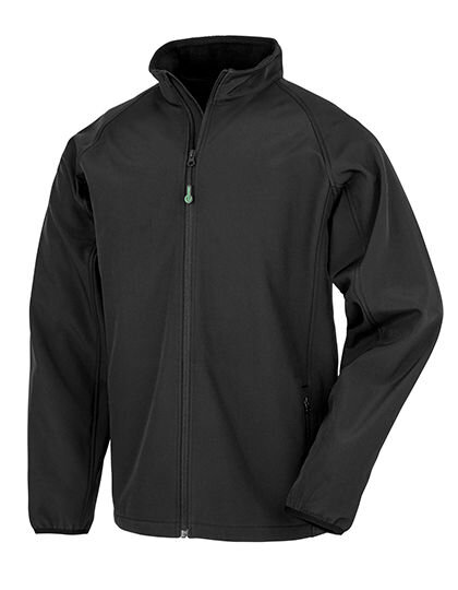 Men&acute;s Recycled 2-Layer Printable Softshell Jacket, Result Genuine Recycled R901M // RT901