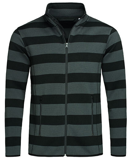 Striped Fleece Jacket, Stedman ST5090 // S5090