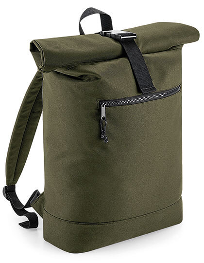 Recycled Roll-Top Backpack, BagBase BG286 // BG286