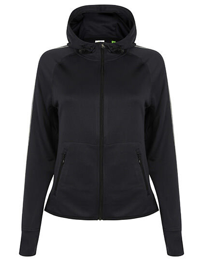 Ladies&acute; Hoodie With Reflective Tape, Tombo TL551 // TL551