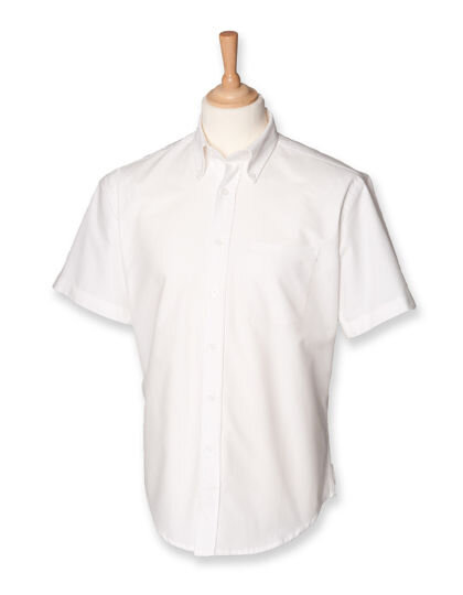 Men&acute;s Classic Short Sleeved Oxford Shirt, Henbury H515 // W515