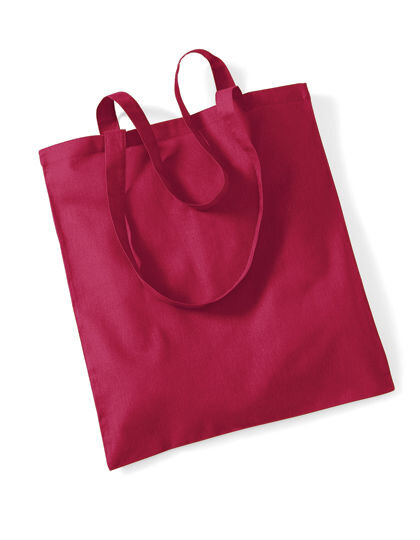 Bag For Life - Long Handles, Westford Mill W101 // WM101 True Pink | 38 x 42 cm
