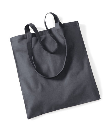 Bag For Life - Long Handles, Westford Mill W101 // WM101 Pure Grey | 38 x 42 cm