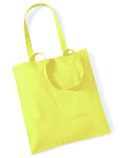 Bag For Life - Long Handles, Westford Mill W101 // WM101 Lemon | 38 x 42 cm