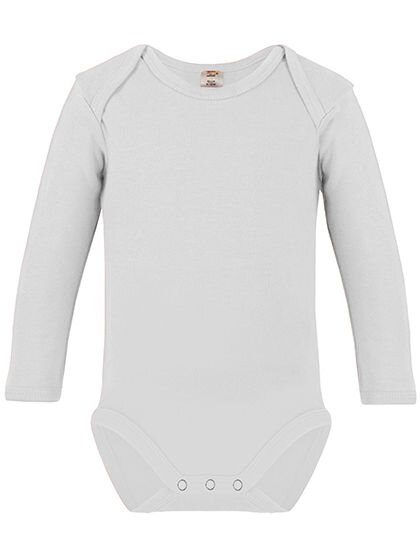 Long Sleeve Baby Bodysuit Polyester, Link Sublime Textiles ROM550 // X805