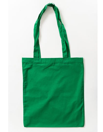 Baumwolltasche, lange Henkel, Printwear  // XT003 Light Green (ca. Pantone 355U-HKS 64) | ca. 38 x 42 cm