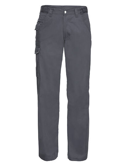 Workwear Polycotton Twill Trousers, Russell R-001M-0 // Z001
