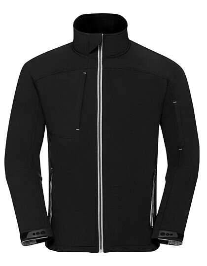 Men&acute;s Bionic Softshell Jacket, Russell R-410M // Z410M