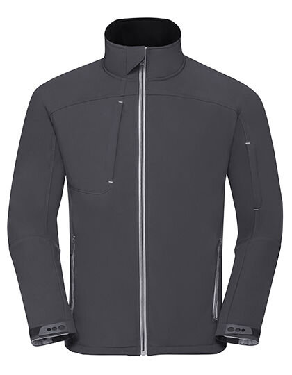 Men&acute;s Bionic Softshell Jacket, Russell R-410M // Z410M