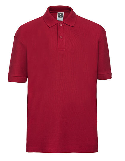 Kids&acute; Classic Polycotton Polo, Russell R-539B-0 // Z539K