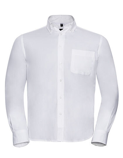 Men&acute;s Long Sleeve Classic Twill Shirt, Russell Collection R-916M-0 // Z916