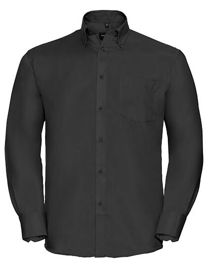 Men&acute;s Long Sleeve Classic Ultimate Non-Iron Shirt, Russell Collection R-956M-0 // Z956