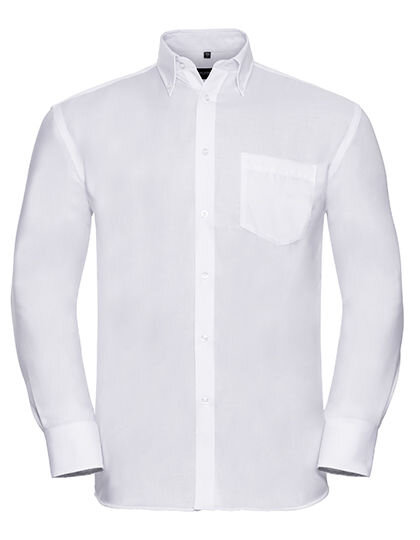 Men&acute;s Long Sleeve Classic Ultimate Non-Iron Shirt, Russell Collection R-956M-0 // Z956