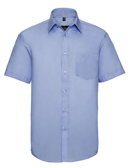 Men&acute;s Short Sleeve Classic Ultimate Non-Iron Shirt, Russell Collection R-957M-0 // Z957