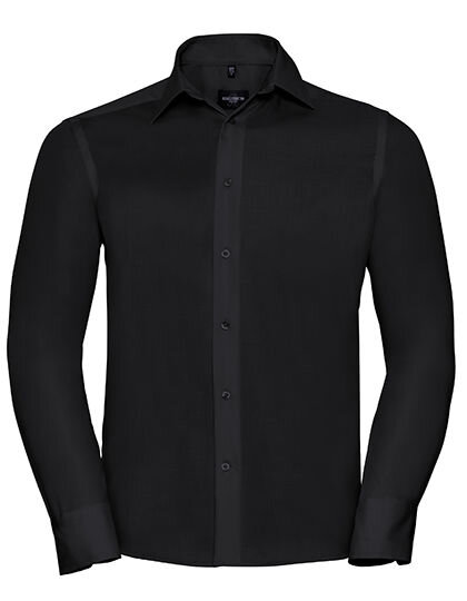 Men&acute;s Long Sleeve Tailored Ultimate Non-Iron Shirt, Russell Collection R-958M-0 // Z958