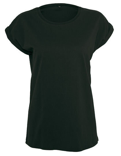 Ladies&acute; Organic Extended Shoulder Tee, Build Your Brand BY138 // BY138