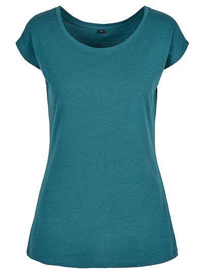 Ladies&acute; Wide Neck Tee, Build Your Brand Basic BB013 // BYBB013